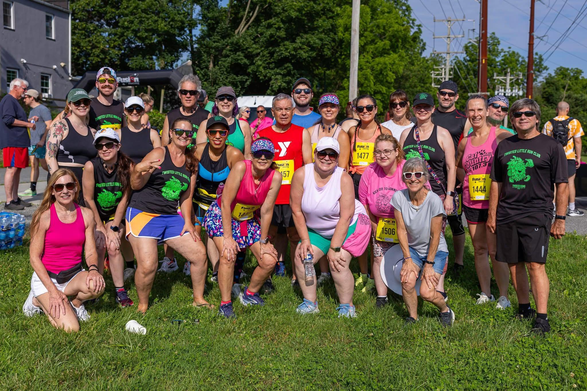 Post-race crew